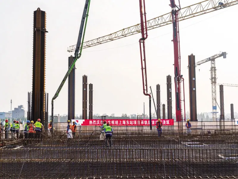 Shanghai East Railway Station Project