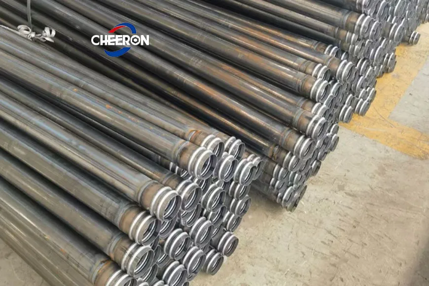 Clamp-Type Sonic Logging Pipe