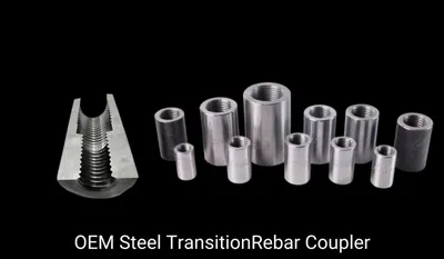 OEM Polished Steel Transition Rebar Coupler