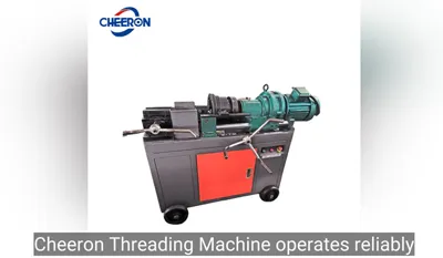 Rebar Threading Machine Video