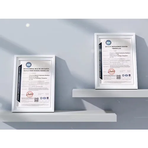 Certificates and Awards