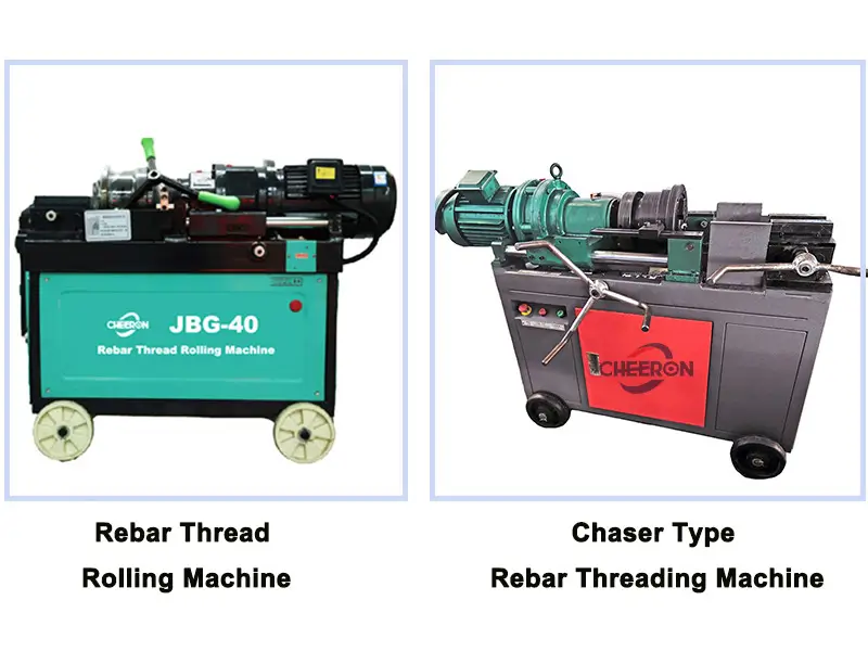 Rebar Thread Rolling Machine vs Chaser Type Rebar Threading Machine