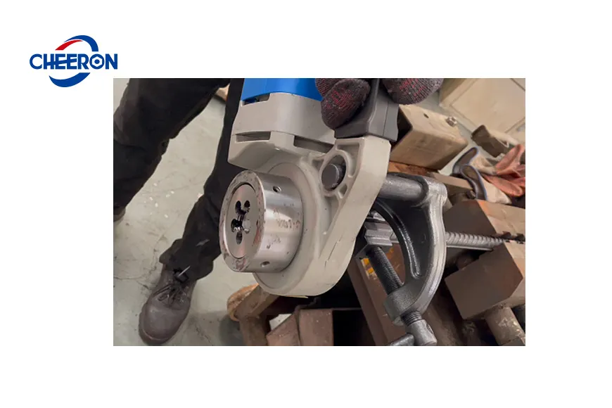 Portable Rebar Threading Machine